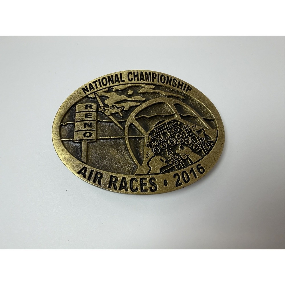 Reno‎ 2016 Air Races National Championship Limited Edition Belt Buckle Nevada